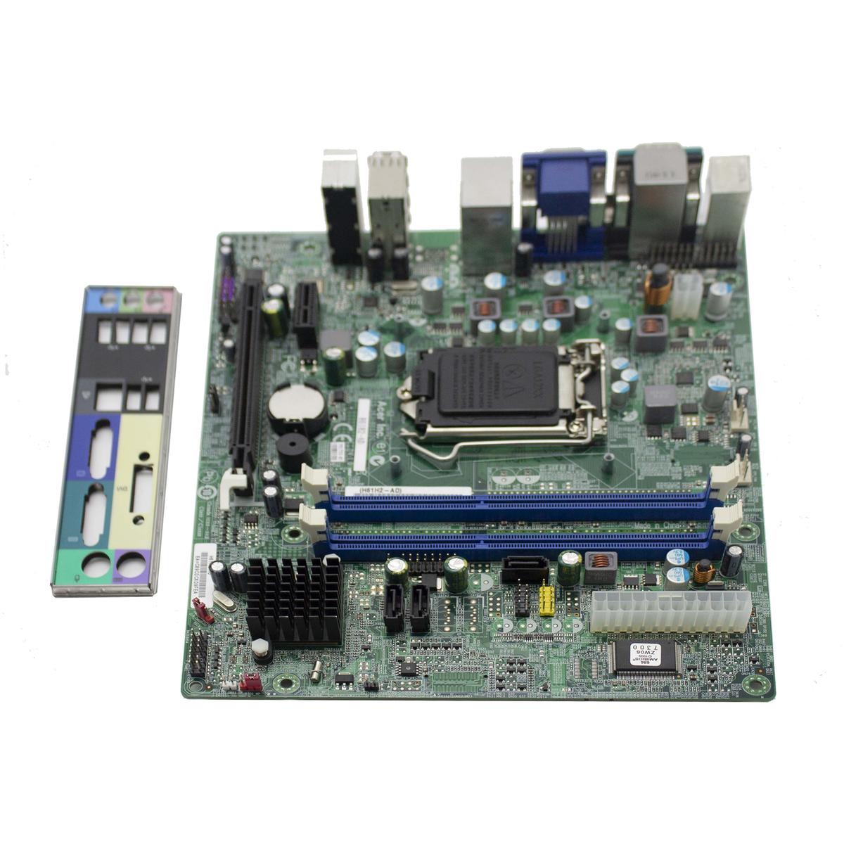 Acer H61H2-AD Motherboard Micro-Atx Matx LGA1155 LGA 1155 RS232 DVI VGA - Picture 2 of 4