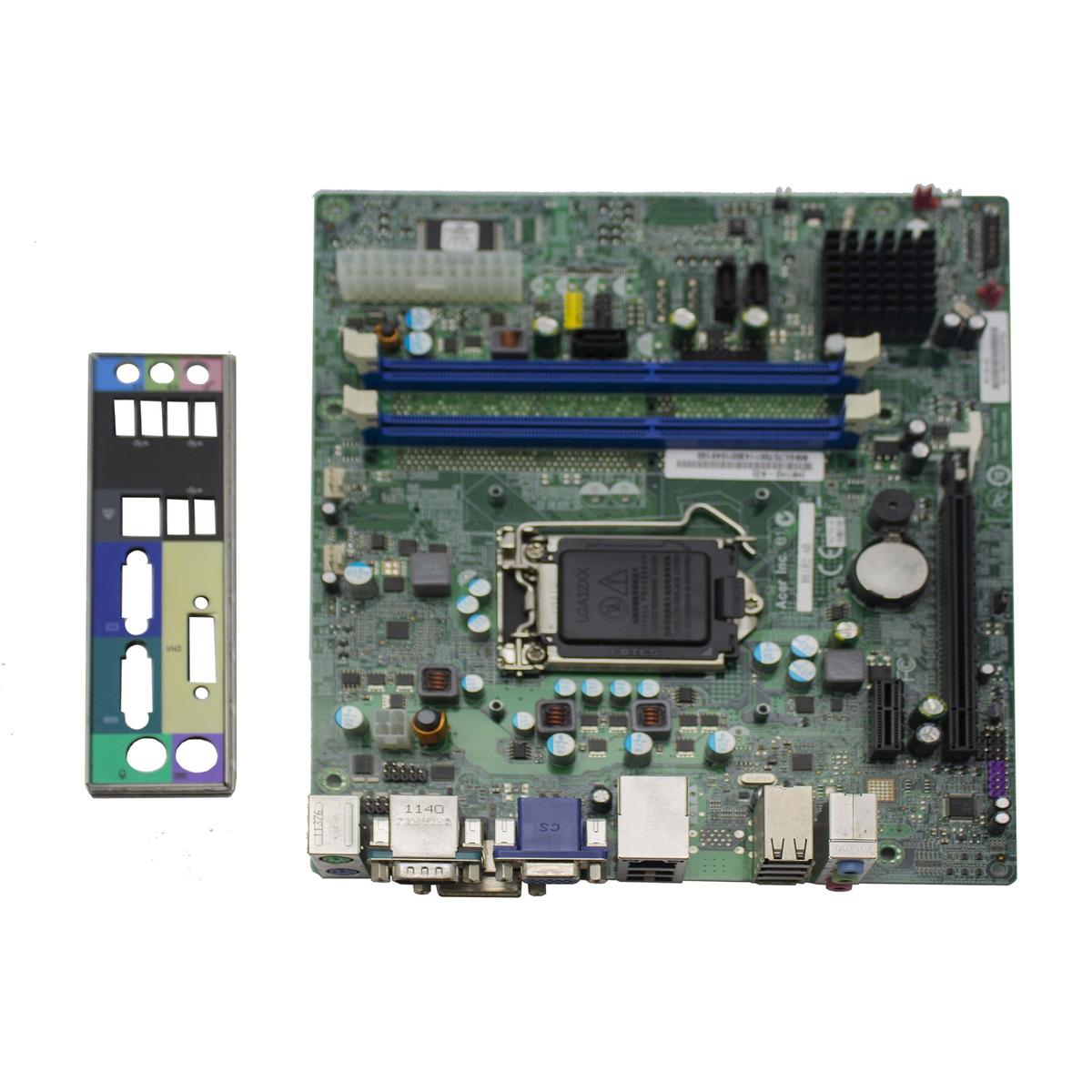 Acer H61H2-AD Motherboard Micro-Atx Matx LGA1155 LGA 1155 RS232 DVI VGA