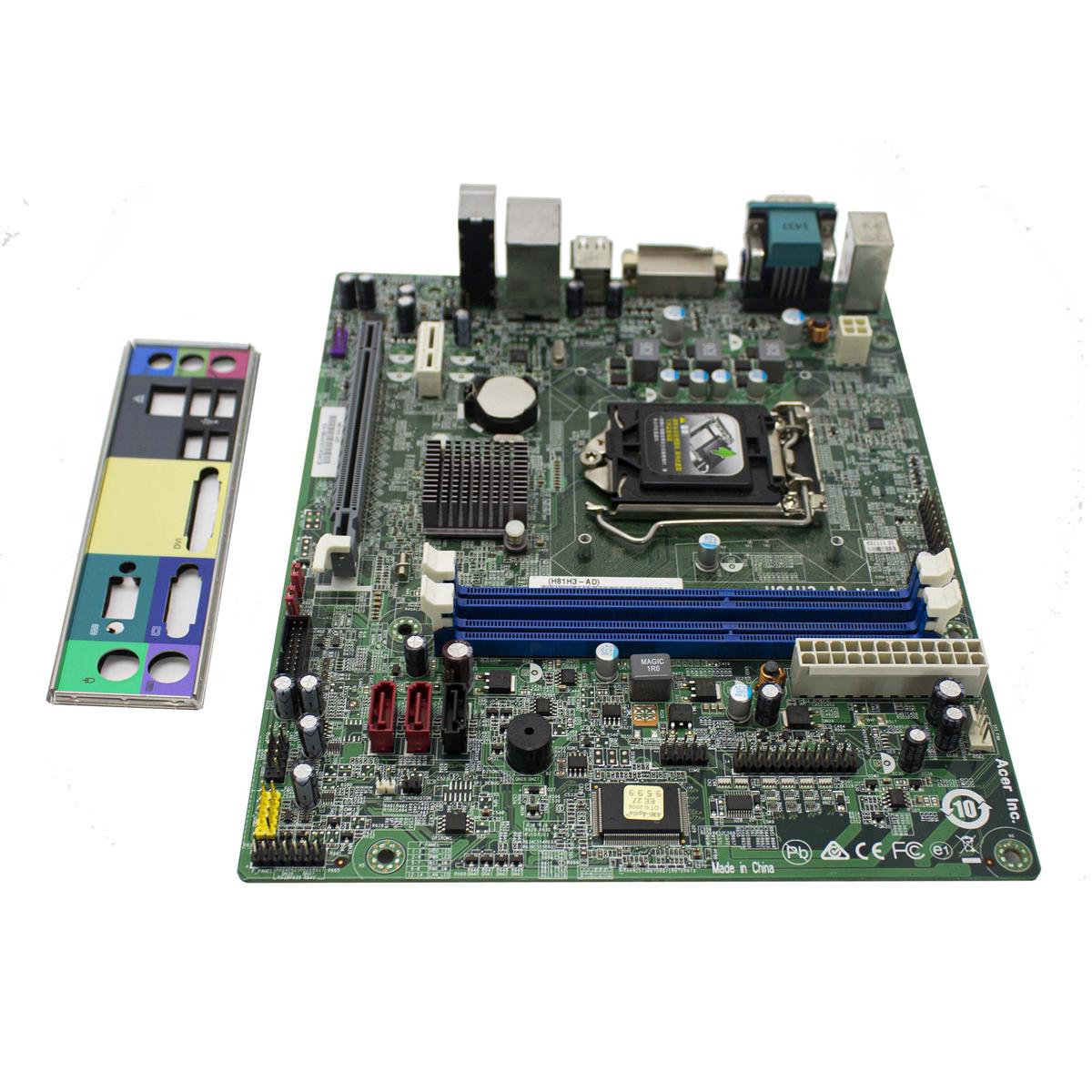 Motherboard Acer H81H3-AD LGA1150 Micro-Atx Matx 2 X DDR3 VGA DVI 1150 - Picture 3 of 3
