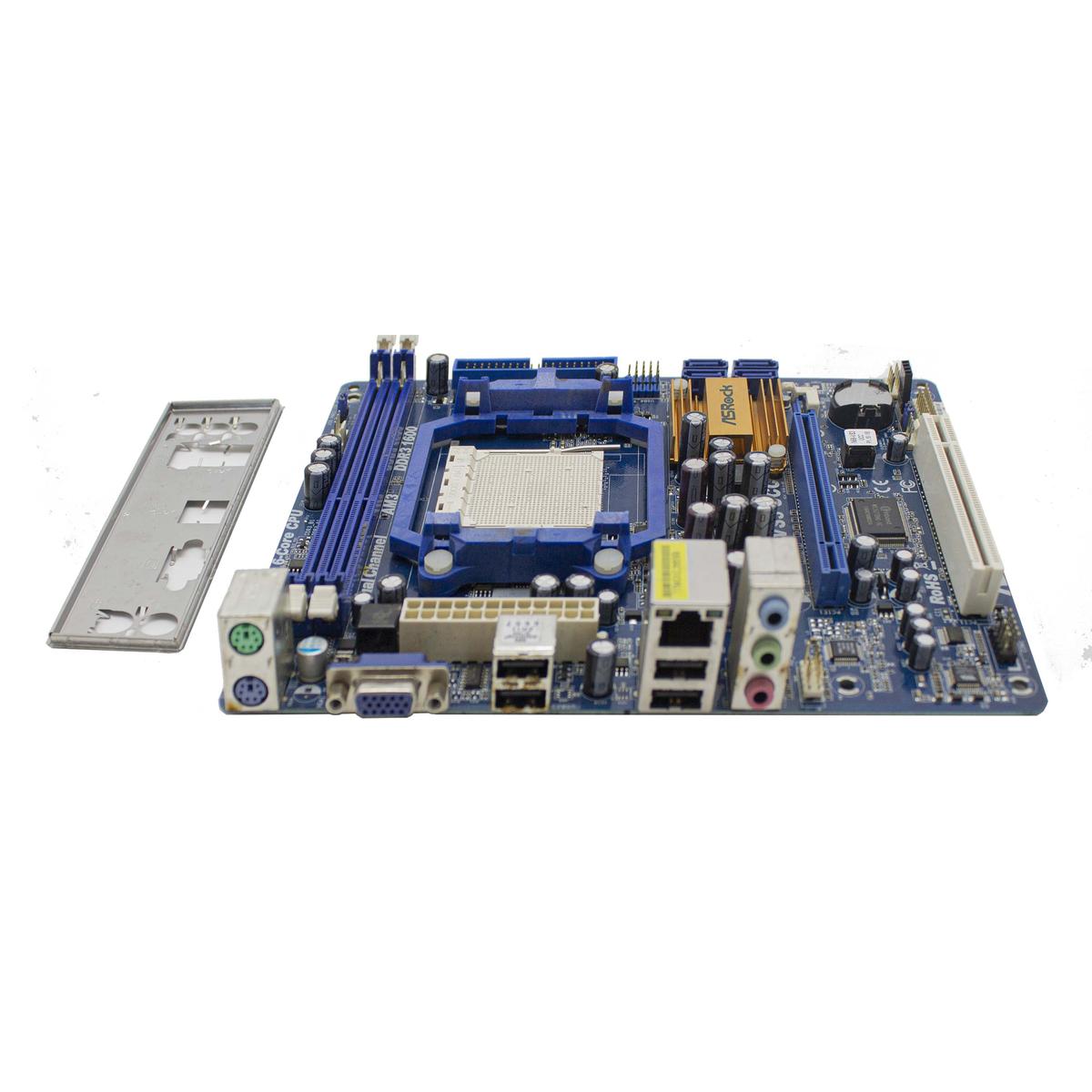 Scheda Madre Asrock N68-vs3 Ucc Amd Am3 Micro-atx Matx 2 X Ddr3 V Ricondizionato - Foto 3 di 4