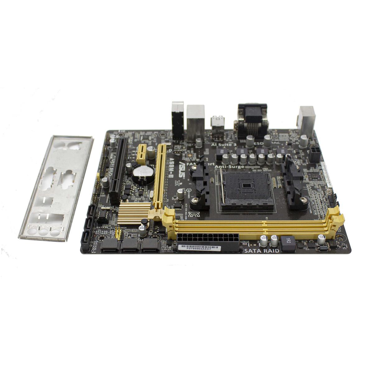 Motherboard Asus A58M-E AMD FM2 + Micro-Atx Matx 2 X DDR3 VGA DVI - Picture 4 of 4