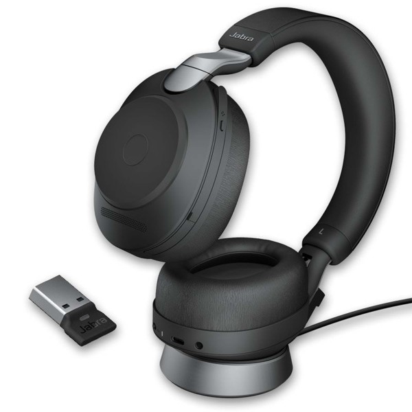 JABRA EVOLVE2 85 CUFFIE WIRELESS BLUETOOTH WIFI CUFFIA AURICOLARI SKYPE TEAMS