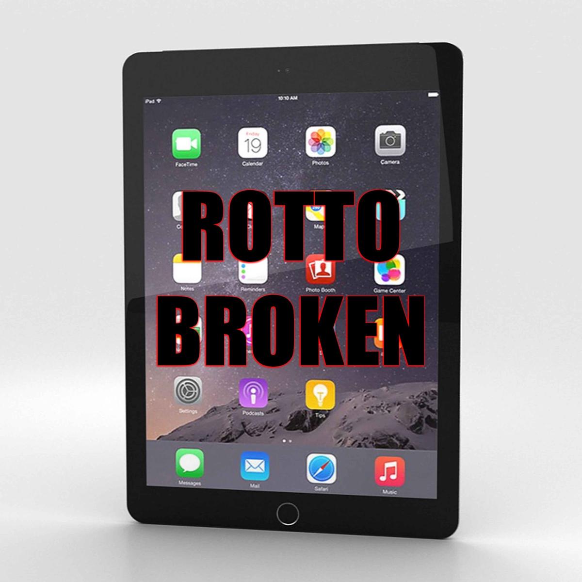 IPAD Air 2 A1567 64GB Wifi + LTE Cassé Pour Pièces Écran Châssis Batterie Coque