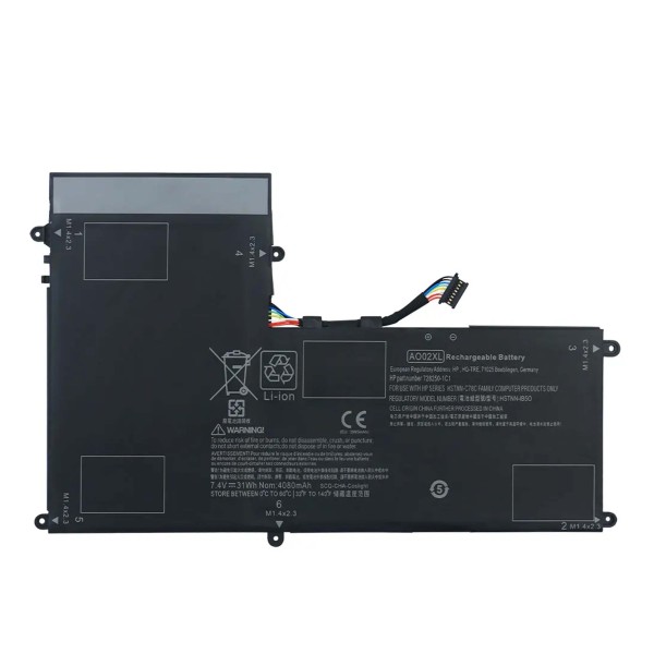 BATTERIA COMPATIBILE CON HP ELITEPAD 1000 G2 AO02XL HSTNN-UB5O HSTNN-IB5O