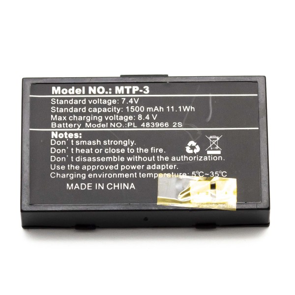 BATTERIA COMPATIBILE CON ZEBRA MZ220 MZ230 1500MAH STAMPANTE TERMICA BT17790-1