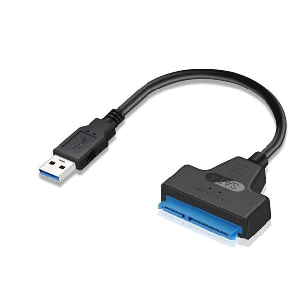 ADATTATORE CONVERTITORE USB 3.0 TO SATA 2,5" HDD HARD DISK SSD DISCO ESTERNO