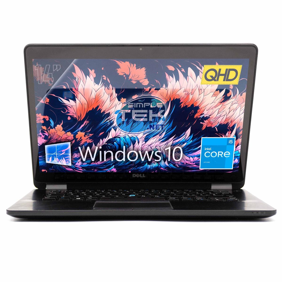 Dell E7470 i5 14 " Tactile Windows 10 4 Go RAM 240 Go SSD Ordinateur Portable
