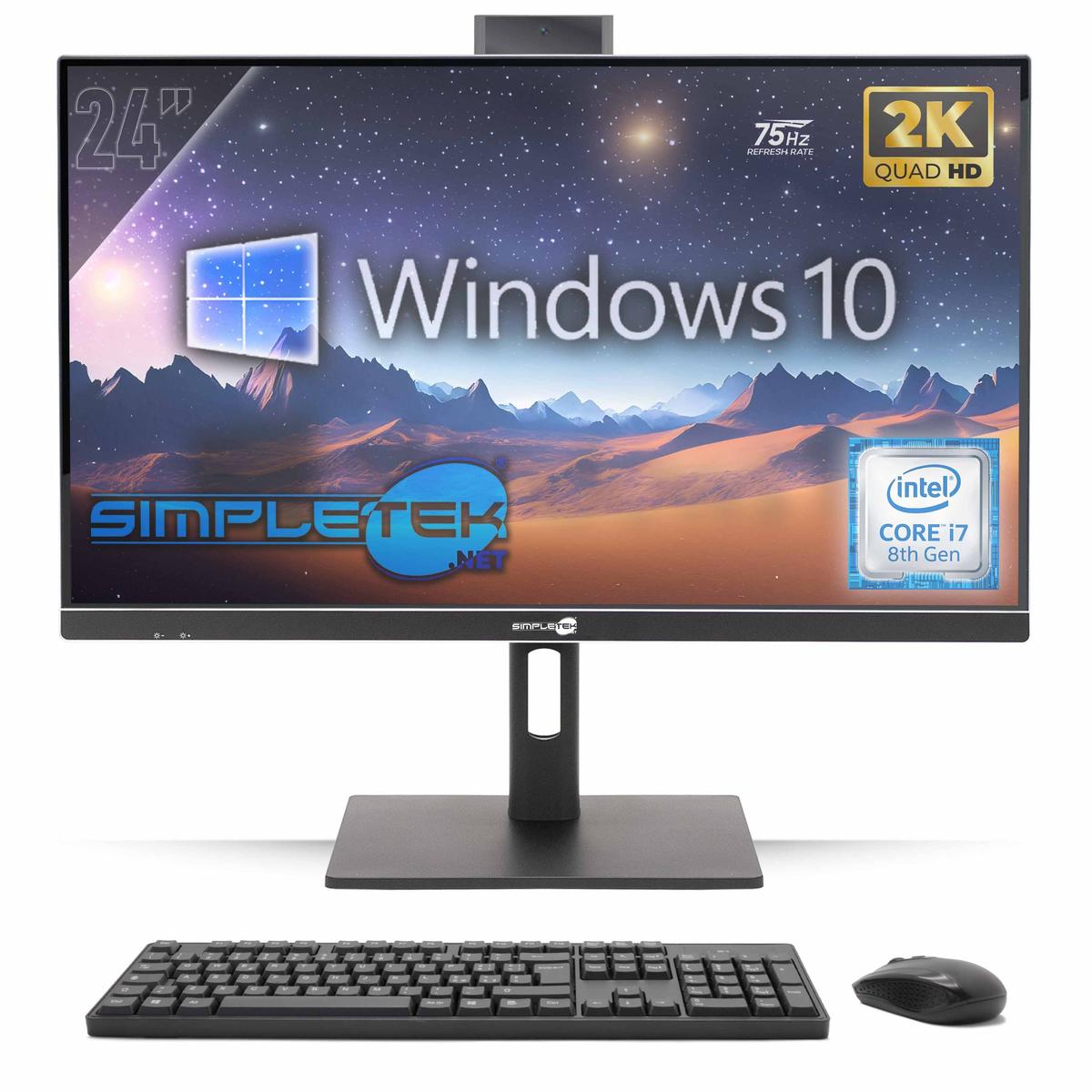 All IN One 24 " 2K 75Hz i7 8° Gen Win 10 RAM 64GB SSD 4TB Gpu Model GTX1660 6GB - Picture 9 of 9
