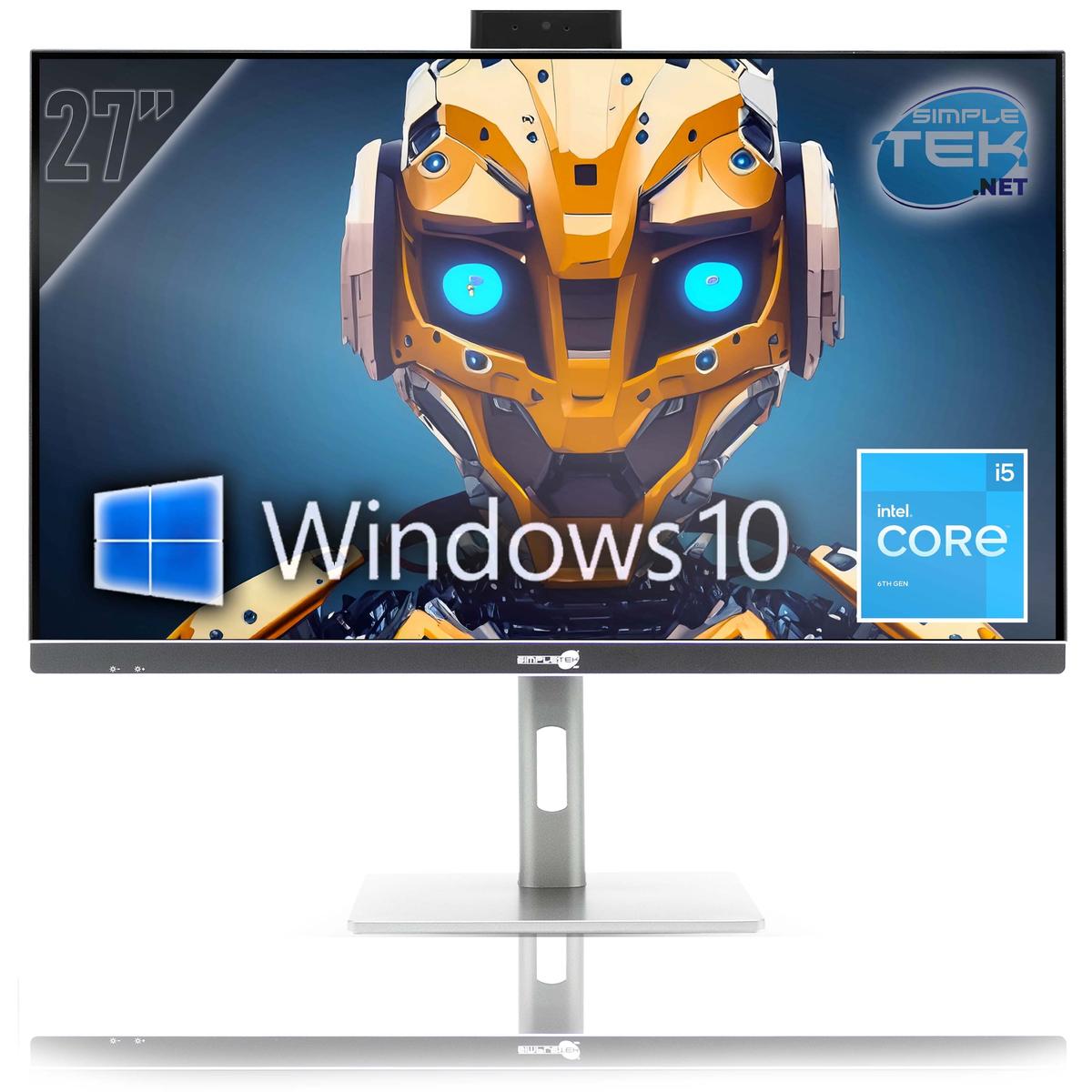 All IN One 27 " 4K i5 RAM 16GB SSD 480GB Windows 10 Pro Computer Gaming Vesa PC