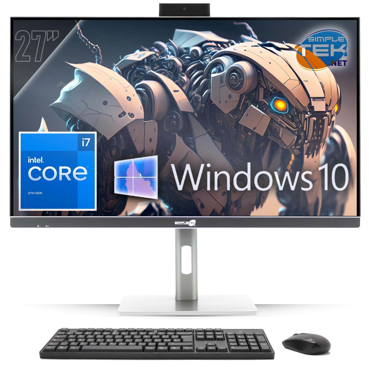 All IN One 27 " 4K i7 RAM 64GB SSD 4TB GTX1660 6GB Windows 10 Pro PC Gaming' - Picture 8 of 11