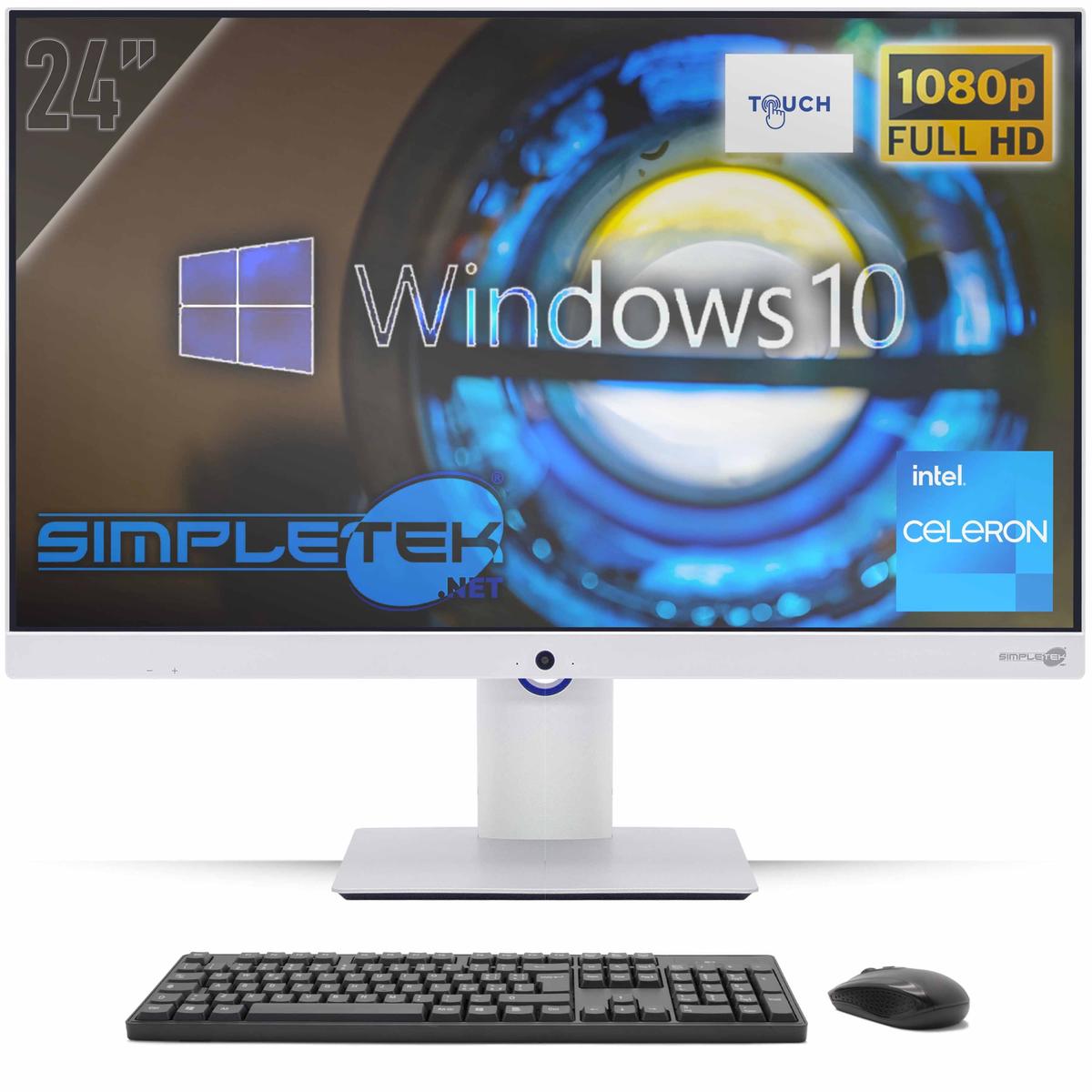 All IN One 24' Touch G460 RAM 8GB SSD 240GB Windows 10 Pro Computer FHD ' Vesa - Picture 9 of 9