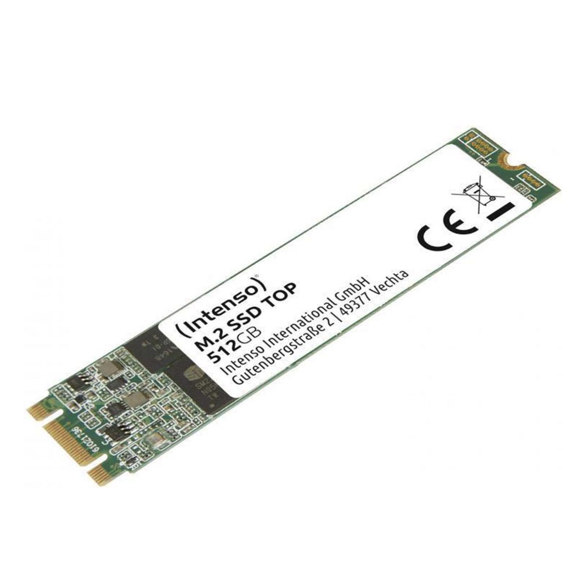 Intenso Top SSD M.2 SATA Ngff 512GB Disque État Solide Carte Mère PC Ordinateur