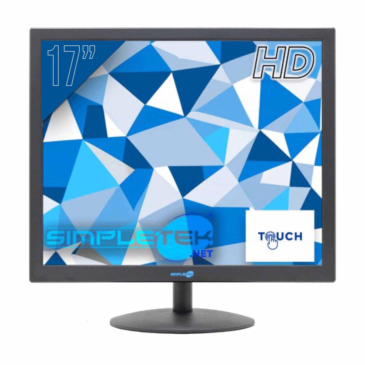 MONITOR 17" QUADRATO 4:3 5:4 TOUCH SCREEN POS CASSA DVR SCHERMO TOUCHSCREEN PC - Foto 1 di 5