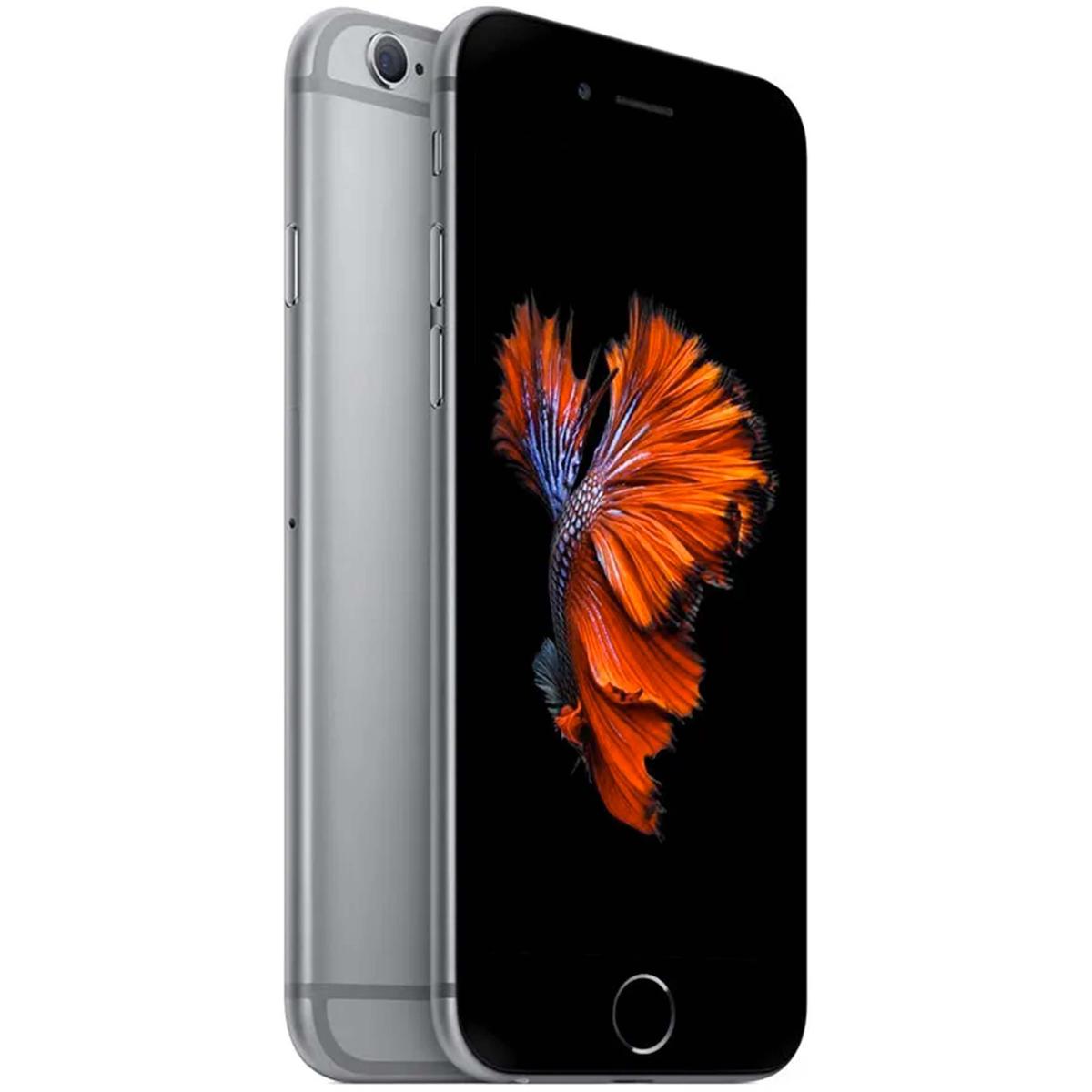 IPHONE 6S Apple 64GB Noir Espace Gris 4,7 " Ios 15 Smartphone Cellulaire