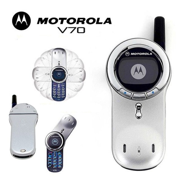 Motorola V70 silver-blu usato