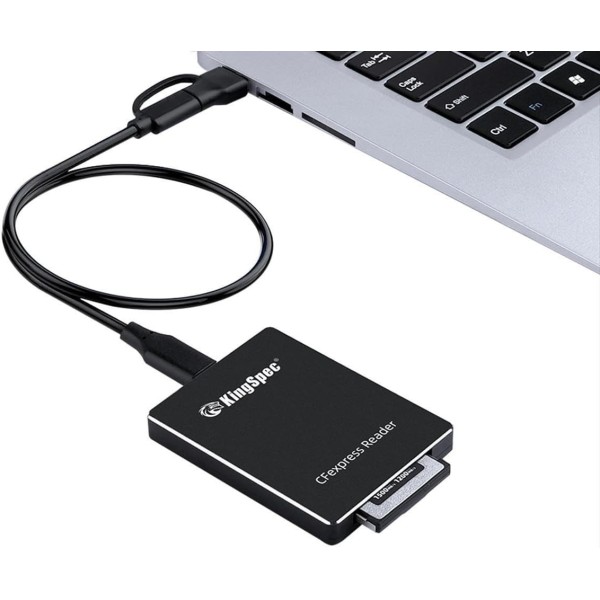 CFEXPRESS TYPE B CARD READER USB 3.1 GEN 2 LETTORE 10Gbps ADATTATORE USB-C