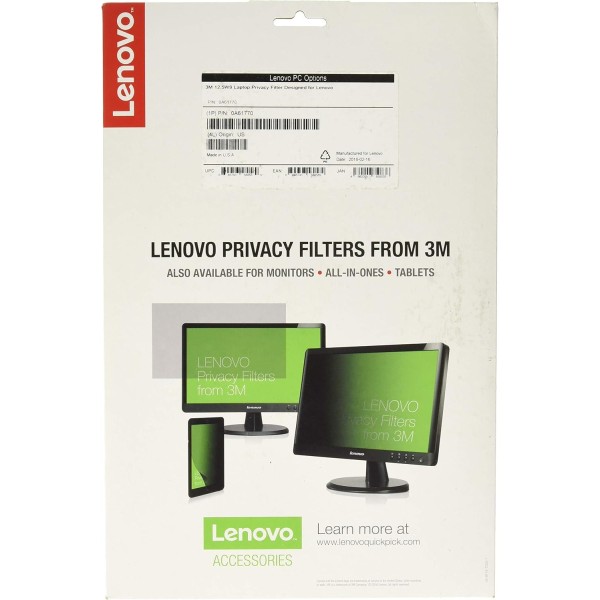 LENOVO 0A61770 3M PELLICOLA SCHERMO 12,5" CON FILTRO PRIVACY PER X131e X230