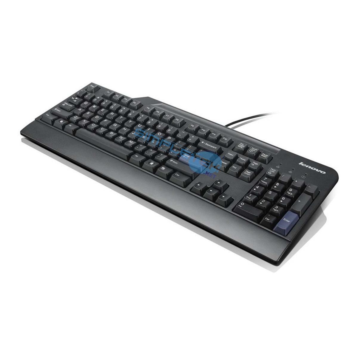 Lenovo 54Y9420 Keyboard USB Wired Layout Italian Qwerty - Black - Picture 1 of 3