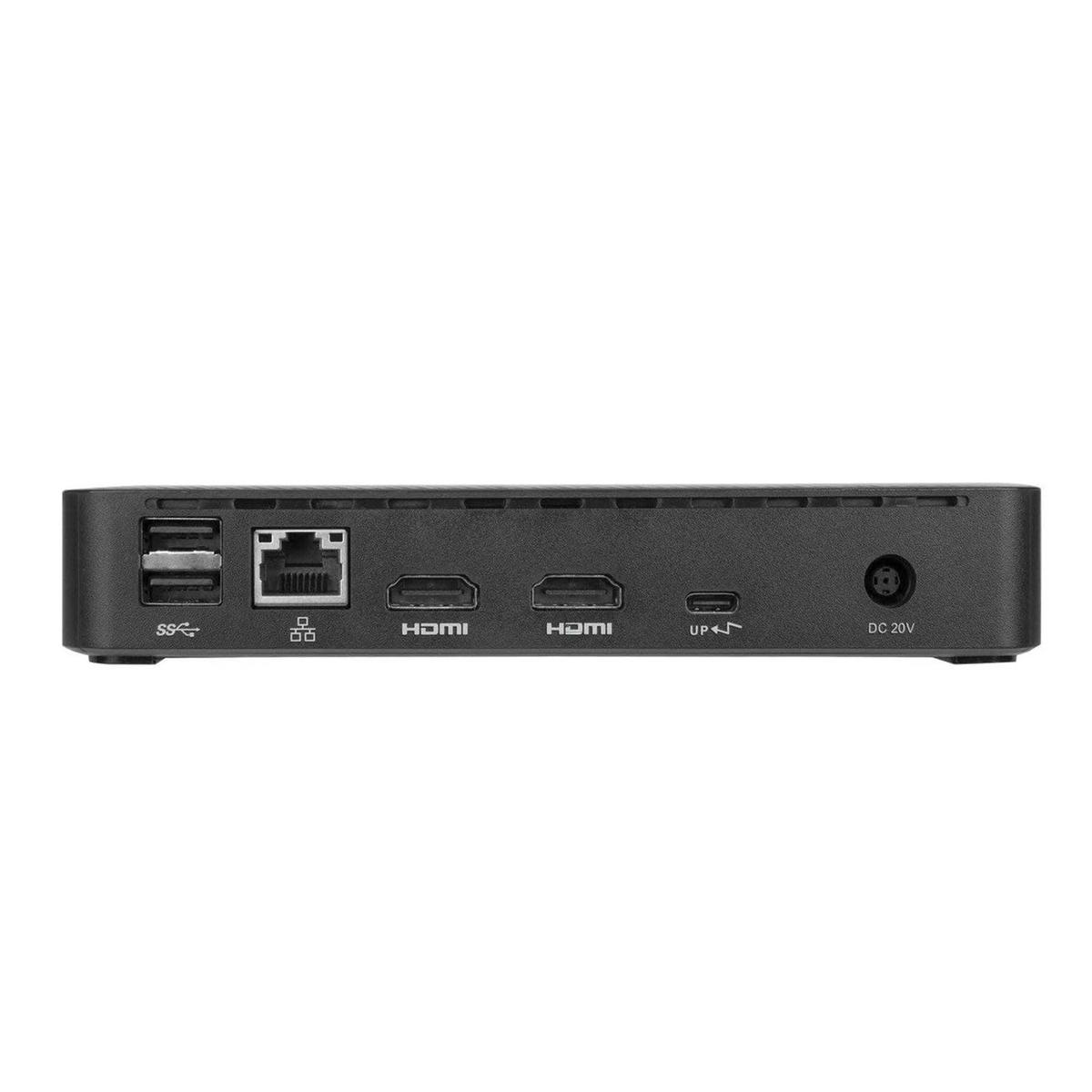 Targus Usb-c Dual 4k Docking Station 65w Pd Usb-c Thunderbolt Typ Ricondizionato - Foto 5 di 6