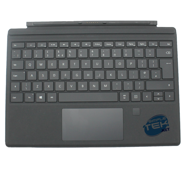 MICROSOFT TASTIERA ORIGINALE SURFACE PRO 3 4 5 6 7 LAYOUT QWERTY INGLESE UK| NERA