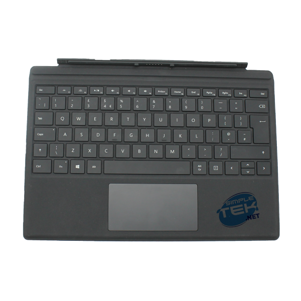 MICROSOFT TASTIERA ORIGINALE SURFACE PRO 3 4 5 6 7 LAYOUT QWERTY INGLESE UK| NERA