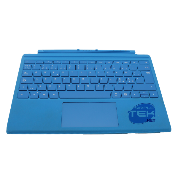 MICROSOFT TASTIERA ORIGINALE LAYOUT NORDICO NO SWE SURFACE PRO 3 4 5 6 7