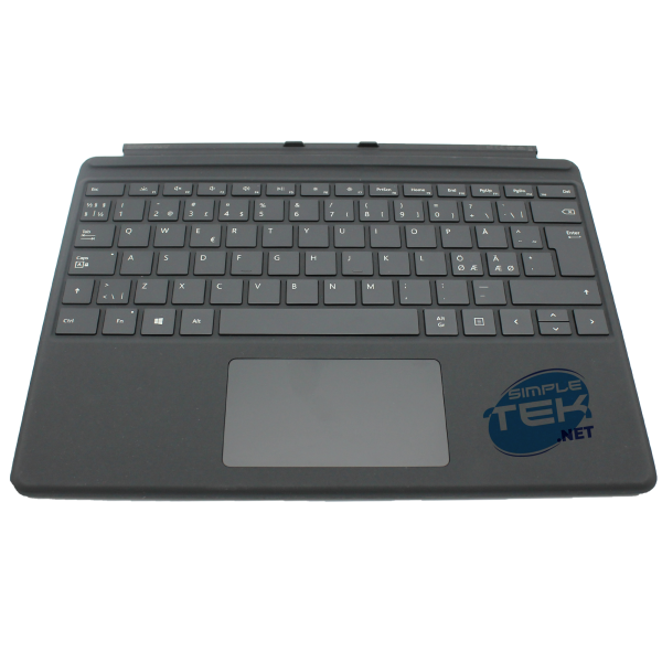 MICROSOFT SURFACE PRO SIGNATURE X 8 9 TASTIERA ORIGINALE 1905 LAYOUT QWERTY NORDIC NO DK SWE