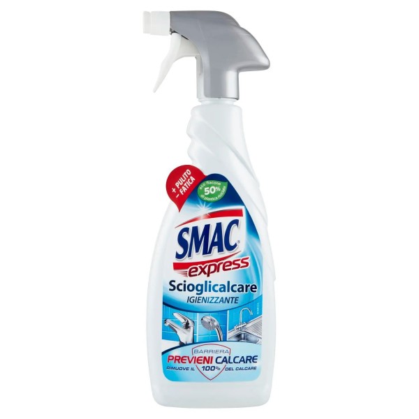 SMAC EXPRESS SCIOGLICALACARE SPRAY IGIENIZZANTE ANTICALCARE PREVIENE CALCARE