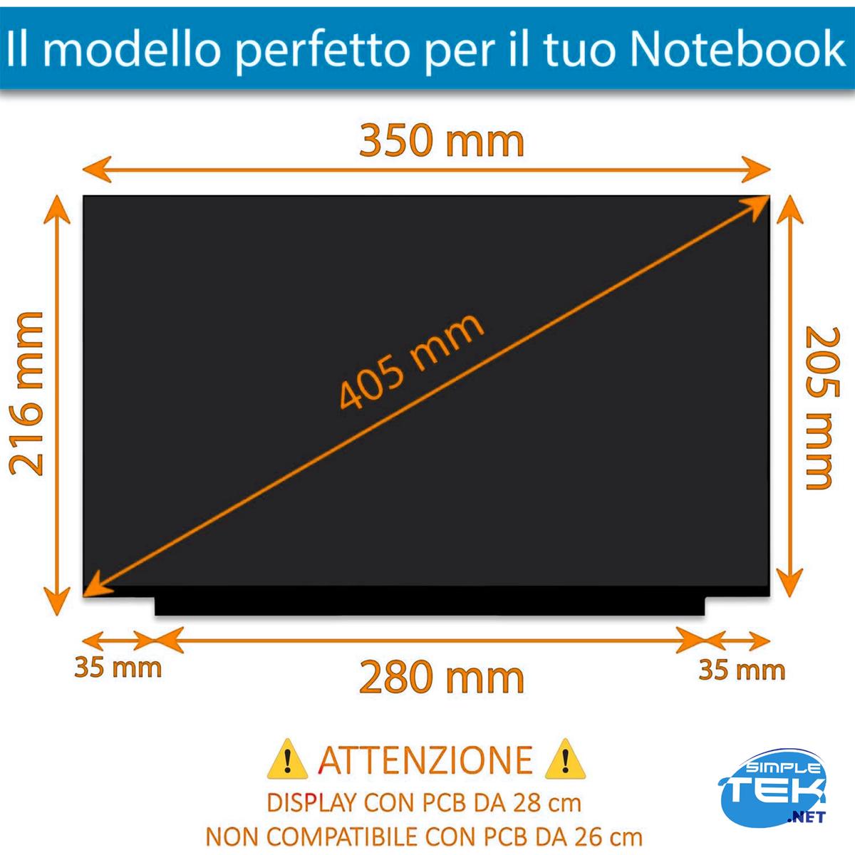 Display 15,6" 30 Pin B156htn06.1 Hw3a B156htn06.1 Hw7a B156htn06.1 _ - Imagen 6 de 6