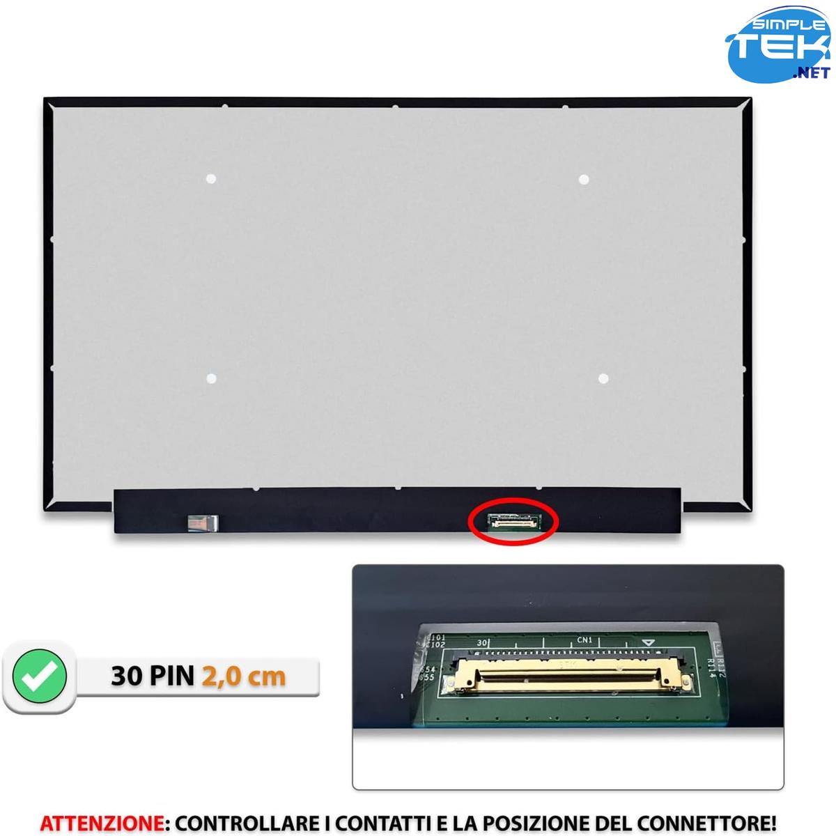 Display 15.6" 30pin Lp156wfc Lp156wf9-spk1 Lp156wfb_ - Picture 3 of 6