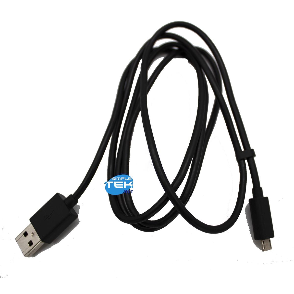 Câble Micro-Usb 0,5M Compatible Avec Motorola Moto E6, Moto G7 Jouer