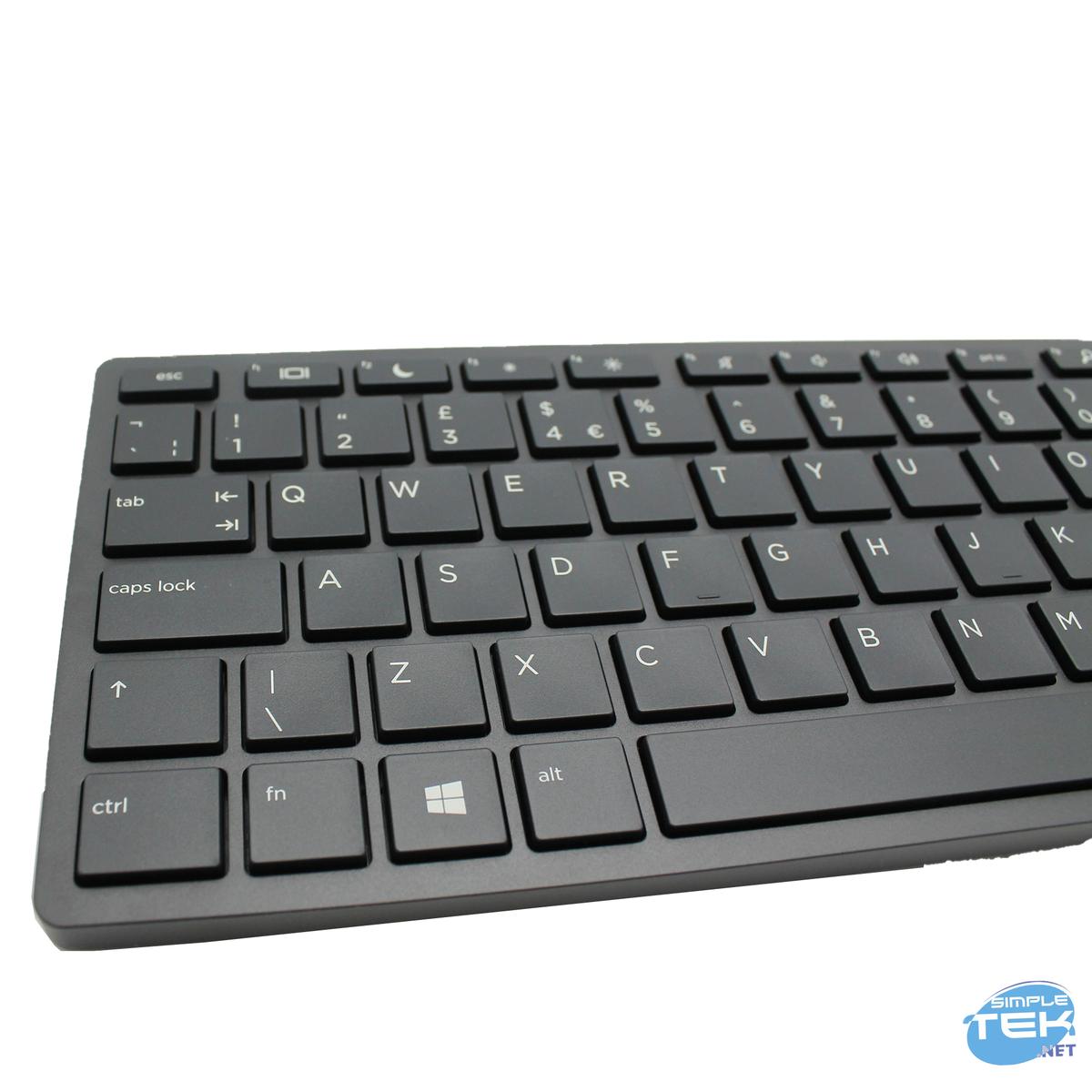 HP Halley USB Keyboard Layout QWERTY English UK L96909-031 Wired Keyboard - Picture 3 of 3