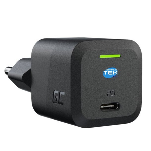 CARICATORE GAN USB-C 33W QUICK CHARGE 3.0 COMPATIBILE CON IPHONE IPAD SAMSUNG