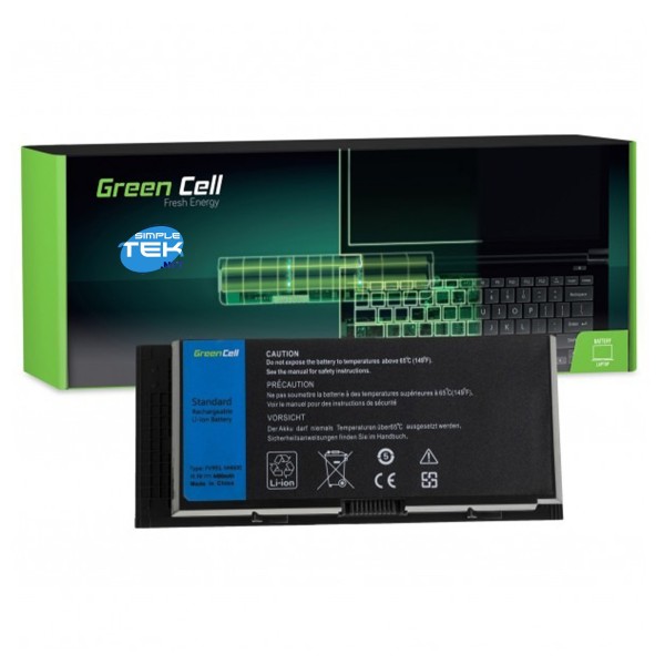 BATTERIA GREEN CELL DE45 4400MAH COMPATIBILE CON DELL M4600 M4700 M6600 M6700