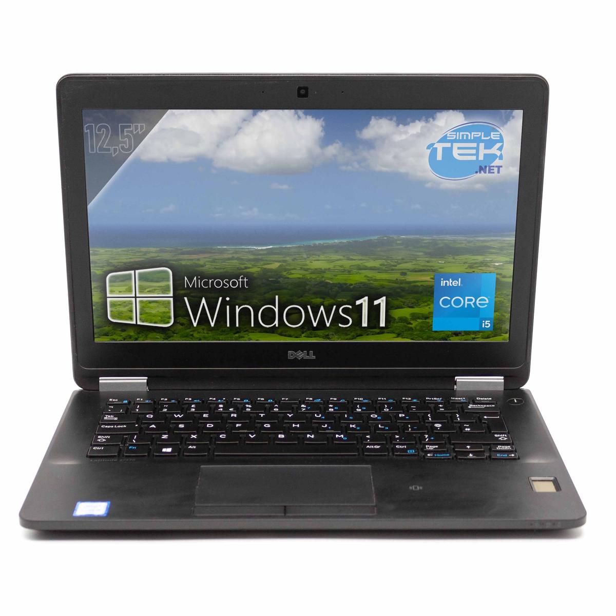 Dell E7270 12,5 " i5 Victoire 11 Pro 4GB RAM 240SSD M.2 Ordinateur Portable