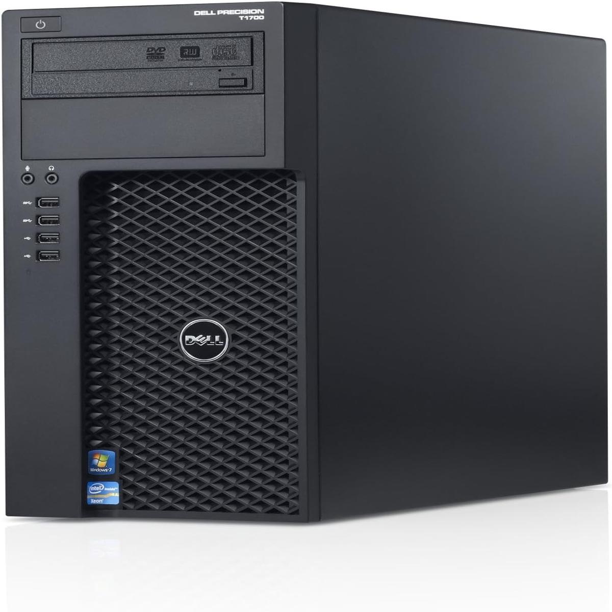Dell Precision T1700 MT Celeron G1820t 4gb 2tb W10 Pro Rs232 Seri Refurbished - Picture 2 of 5