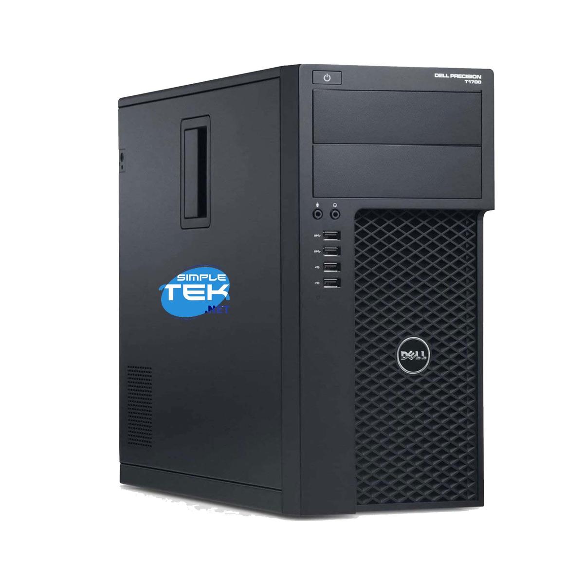 Dell Precision T1700 MT Celeron G1820t 4gb 2tb W10 Pro Rs232 Seri Refurbished - Picture 1 of 5