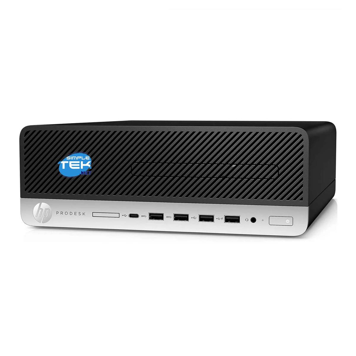HP 600 G5 SFF i3 4GB 120GB Windows 11 Pro Dvd-Rw Desktop Computer Display Port