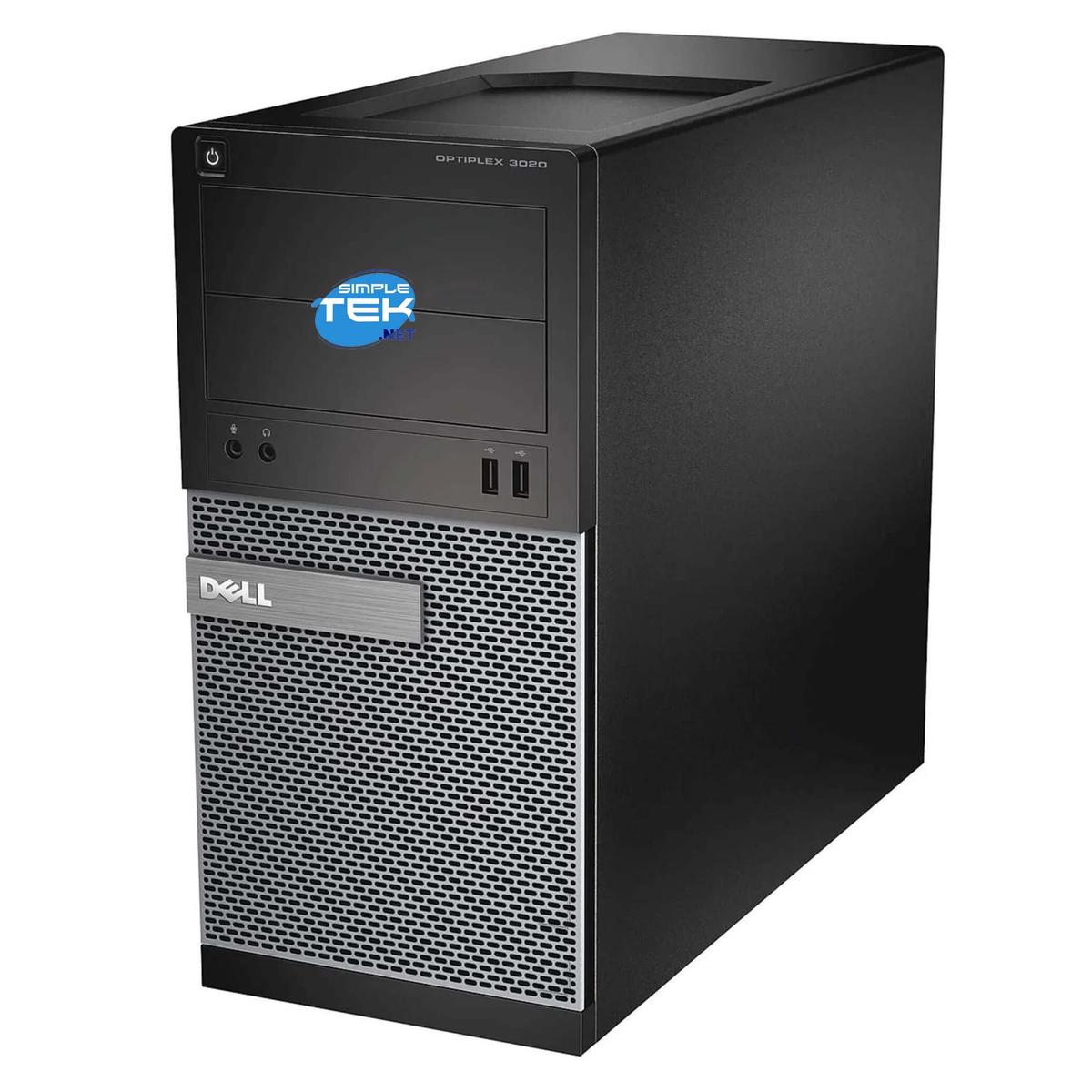 Dell Optiplex 3020 MT 4GB 120GB Windows 10 Pro Desktop Computer PC Dvd-Rw VGA - Picture 1 of 6