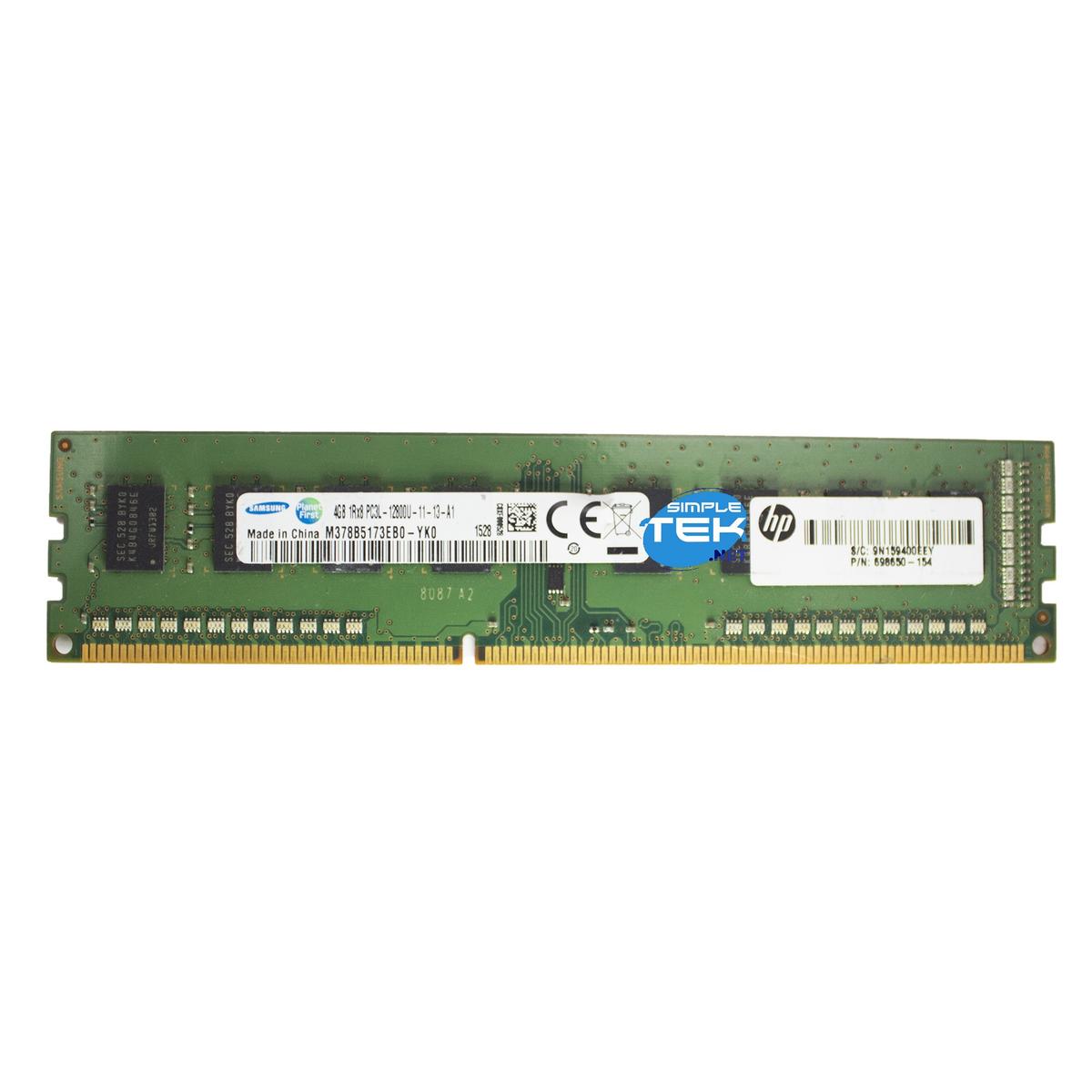 RAM Samsung 4GB DDR3L-12800U M378B5173EB0-YK0