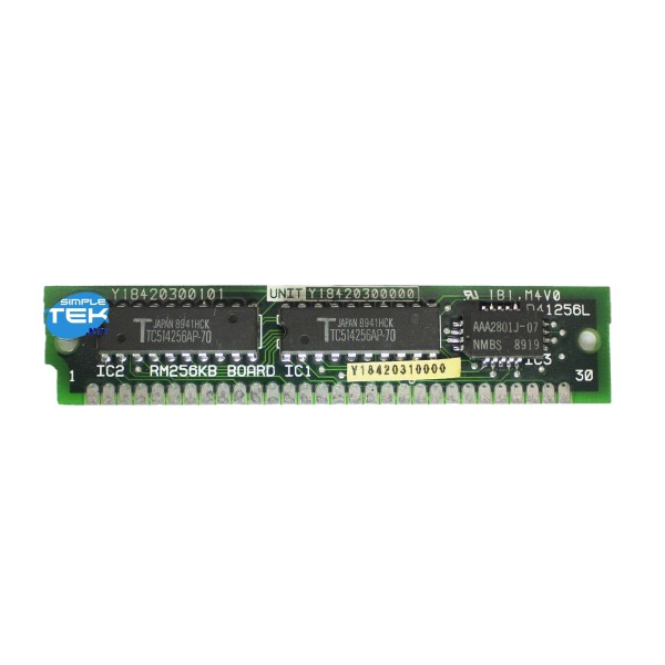 SIMM RAM 256KB DRAM D41256L EPSON MODULO BANCO 30PIN