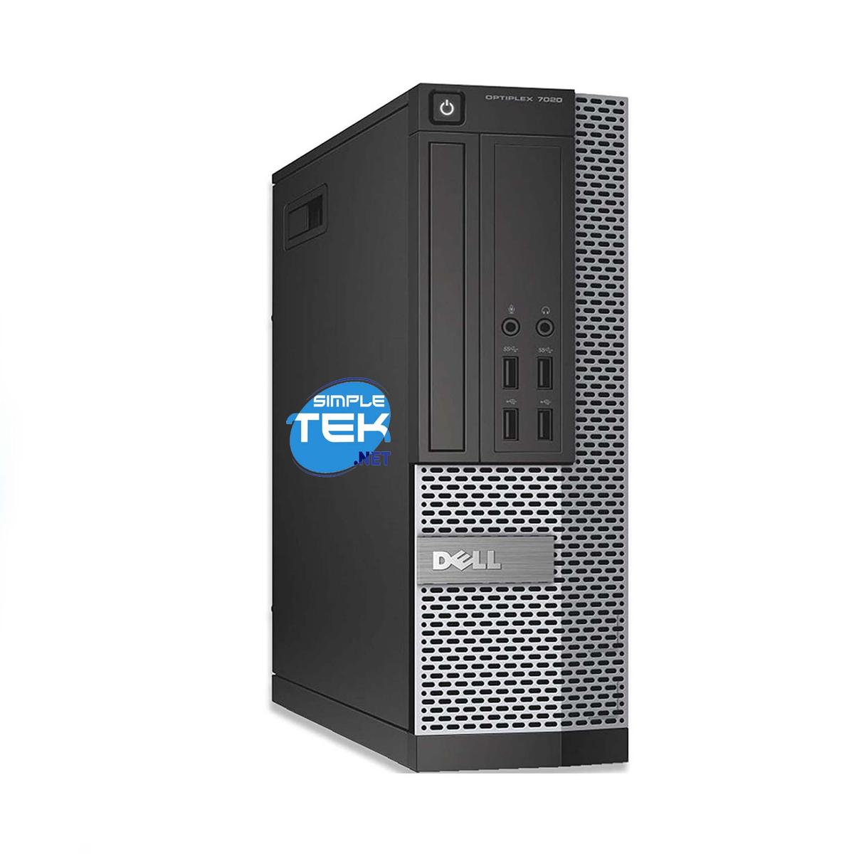 Dell 7020 SFF 4GB 120GB Windows 10 Pro Desktop Computer DVD RS232 Serial Com (