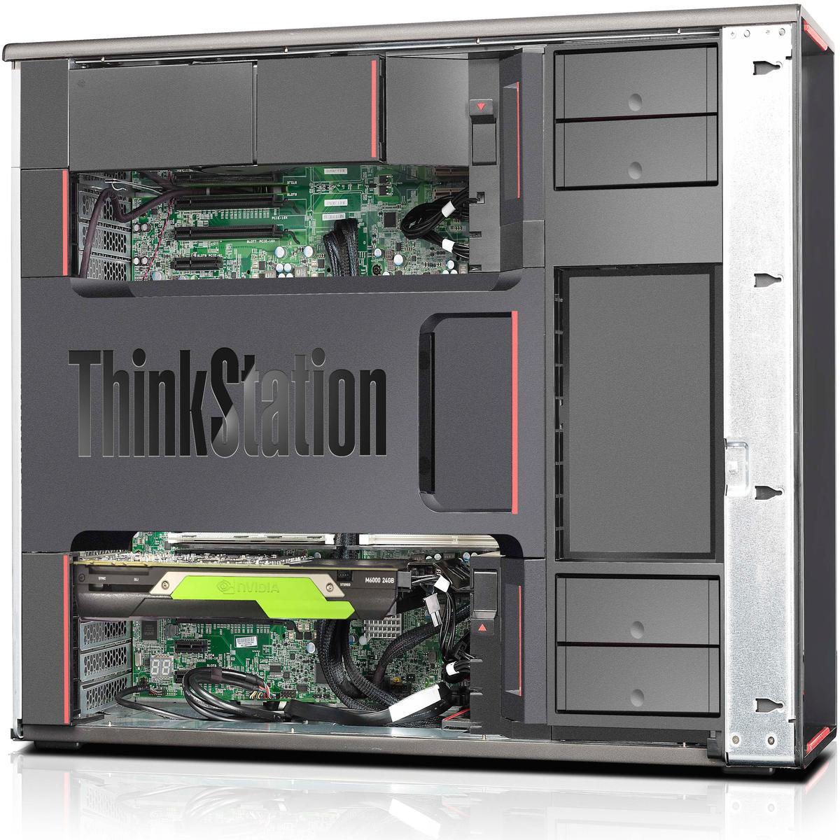 Lenovo ThinkStation P710 Xeon 32GB 480GB GTX 1650 Workstation Gaming Modelado - Imagen 5 de 6