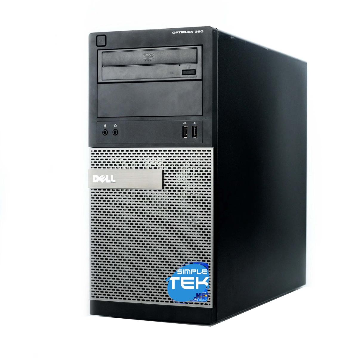 Dell OptiPlex 390/MT 4GB 240GB Windows 11 Pro Desktop Computer VGA HDMI Dvd-Rw