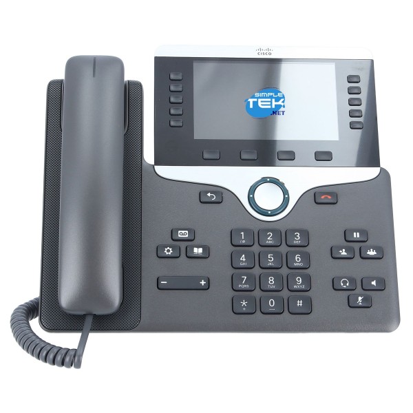 CISCO 8861 TELEFONO FISSO CON SCHERMO A COLORI VOIP IP POE AZIENDALE WIFI LAN