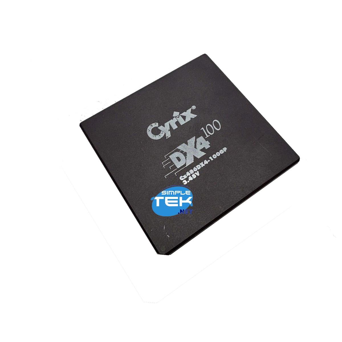 Processor Cyrix CX486DX4-100GP PGA168 100MHZ CPU Tray Vintage Retro