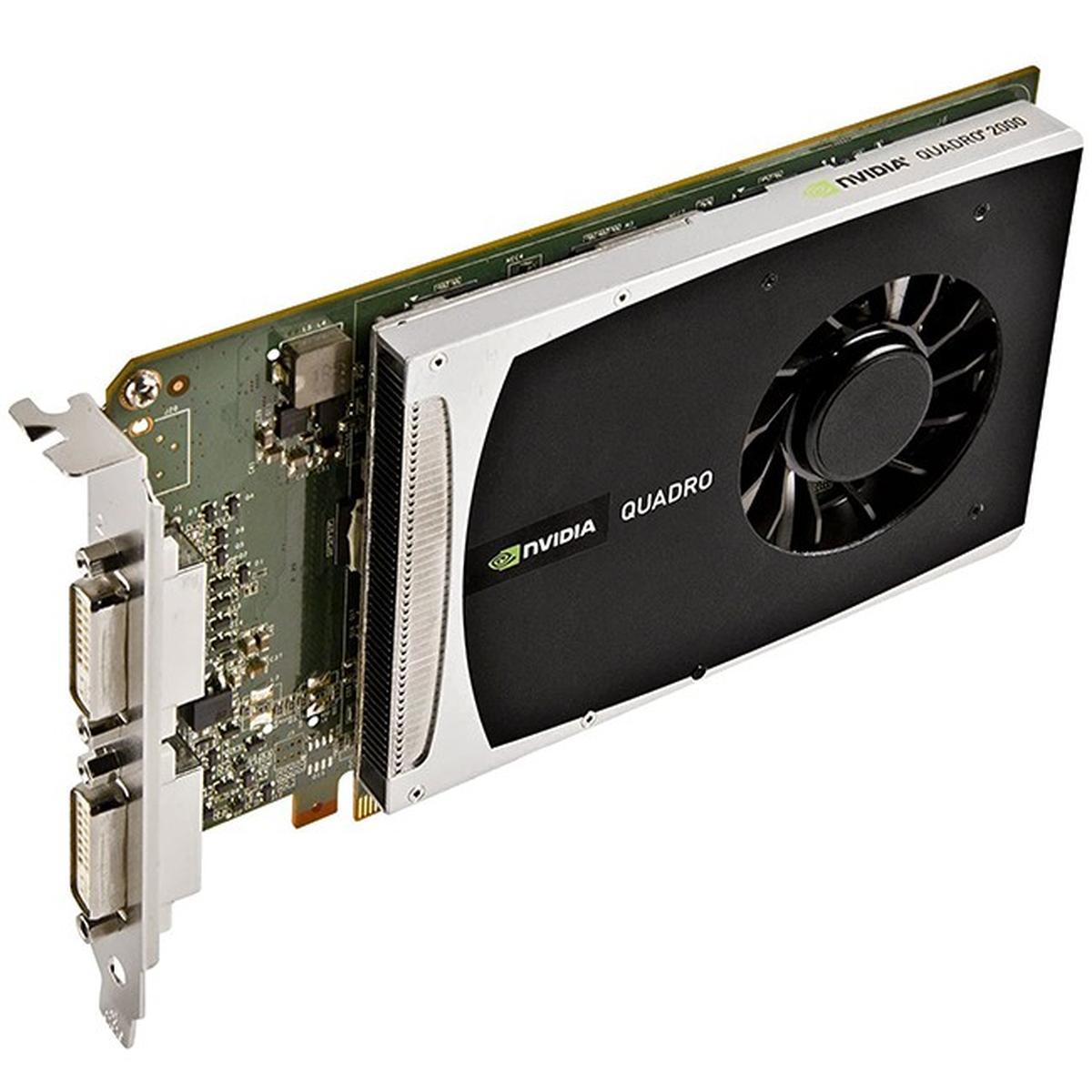 Carte Vidéo Nvidia Image 2000D PNY 1GB GDDR5 Pci-E 2.0 Dual DVI Graphique Carte - Photo 2/4