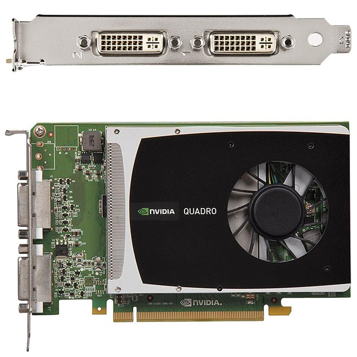 Carte Vidéo Nvidia Image 2000D PNY 1GB GDDR5 Pci-E 2.0 Dual DVI Graphique Carte - Photo 3/4
