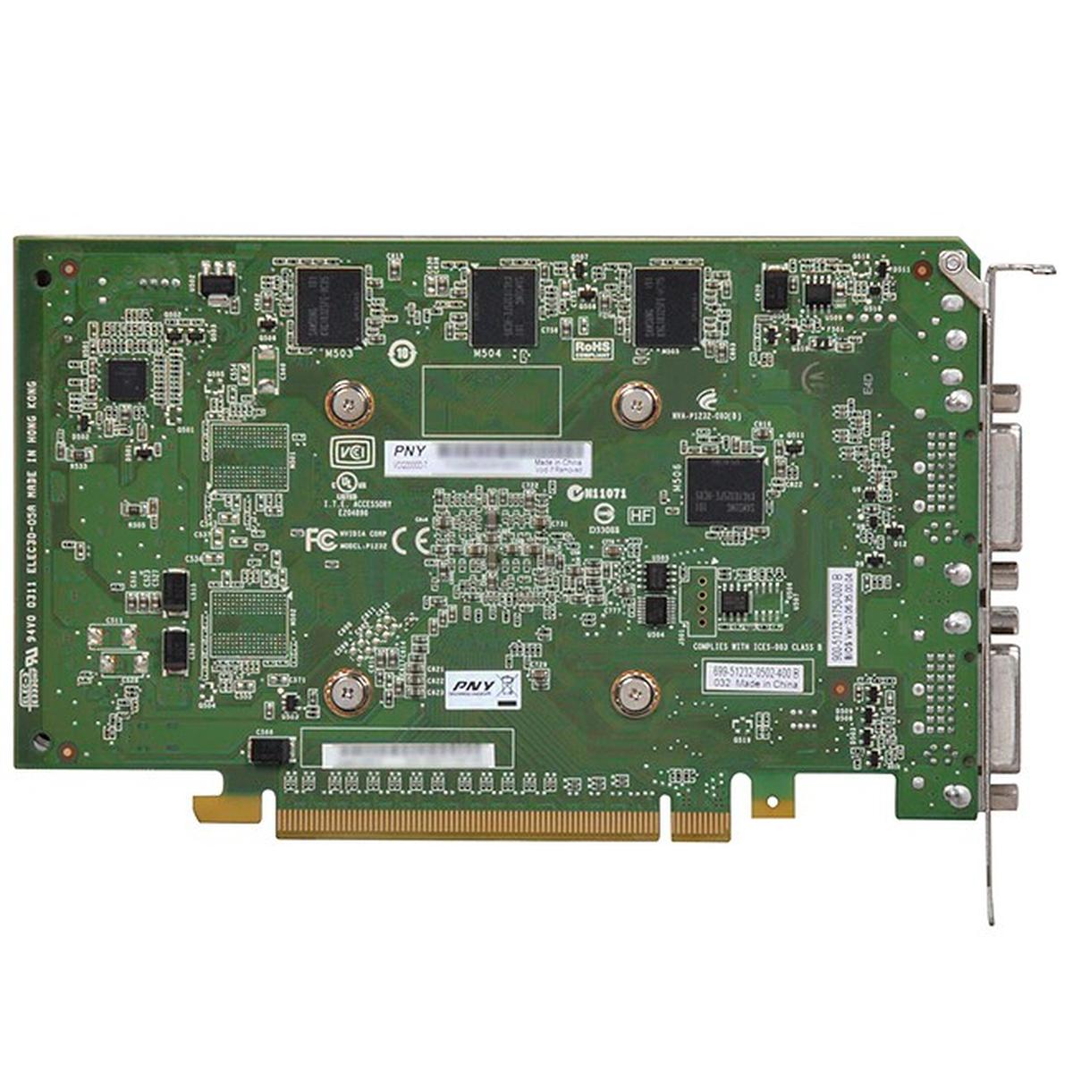 Carte Vidéo Nvidia Image 2000D PNY 1GB GDDR5 Pci-E 2.0 Dual DVI Graphique Carte - Photo 4/4