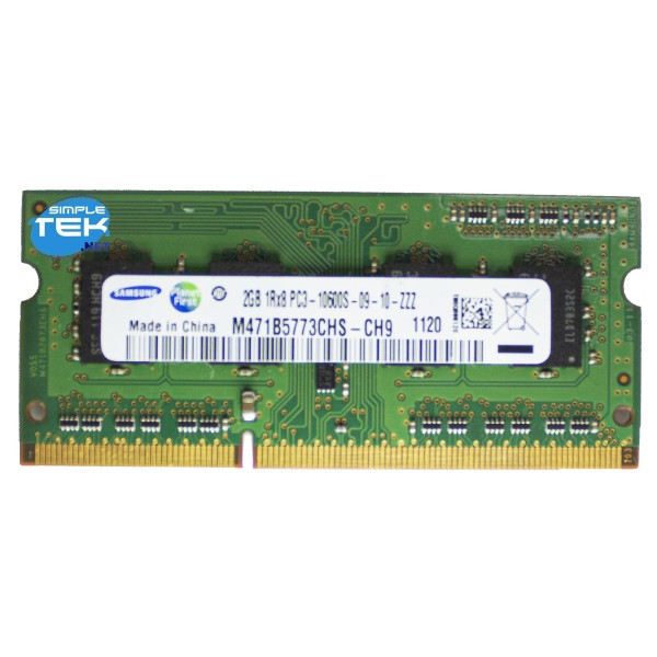 SAMSUNG DDR3 1.5V 2GB 1333MHZ SODIMM MODULO BANCO MEMORIA RAM NOTEBOOK PC